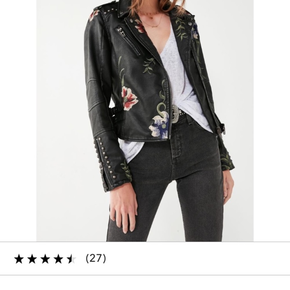 Urban outfitters leather jacket